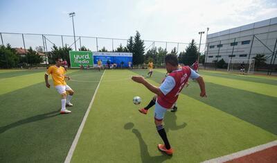 Şamaxıda "Milli Mətbuat – 150" minifutbol turniri start götürüb