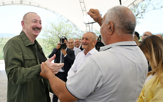 “Kişi, ən xoşbəxt insansan ki, bu gün Prezidentlə görüşəcəksən”