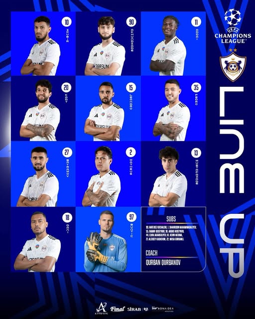 "Şelburn" - "Qarabağ": İlk “11-lik”lər məlum oldu