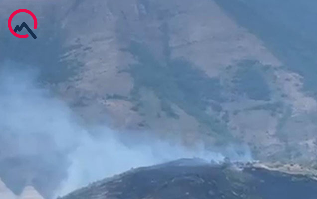 Şuşada yanğın oldu, minalar partladı - VİDEO+FOTO