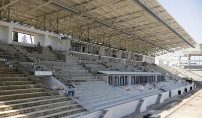 Bu şəhərdə tikintisi davam edən stadiondan YENİ