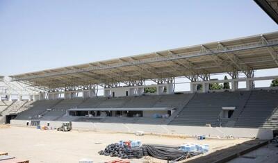 Bu şəhərdə tikintisi davam edən stadiondan YENİ