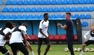 "Araz-Naxçıvan"ın son məşqində olanlar -