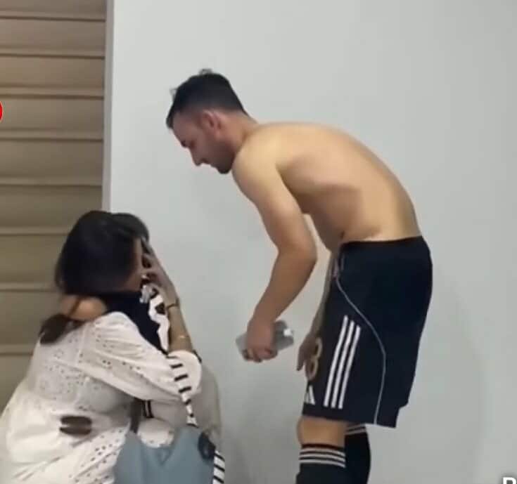 “Qarabağ”lı futbolçunun xanımının geyimi böyük maraqla qarşılandı - VİDEO 