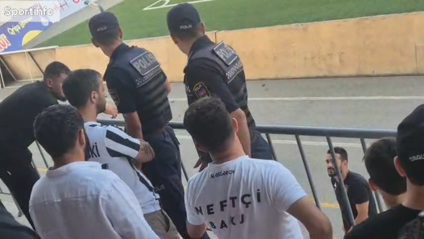 ETİRAZ! "Neftçi" yenə xal itirdi, Emin Mahmudov azarkeşlərlə üz-üzə qaldı - VİDEO