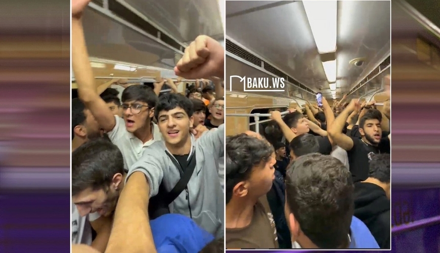 “Qarabağ”ın Bakı metrosunda yaratdığı bayram ab-havanı bu VİDEOda görün...