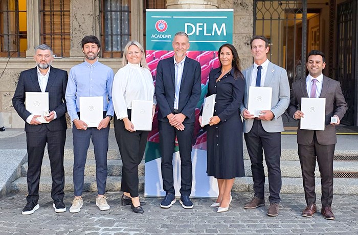 Baş katibin müavini UEFA proqramını Fərqlənmə Diplomu ilə bitirdi