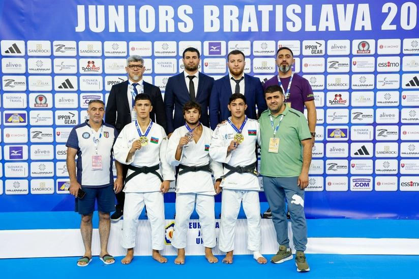 Azərbaycanın gənclər millisi Avropa çempionatında birinci oldu