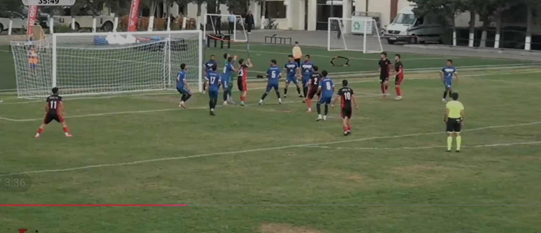 Azərbaycanda futbolu “bostan”da da oynayırlar - VİDEO