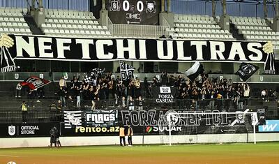 “Neftçi”nin stadionunda maraqlı olaylar -