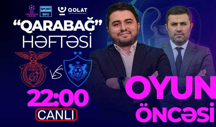 “Qarabağ” Tanrının ümidinə qalacaq, yoxsa..? - “Sportinfo TV”də CANLI YAYIM