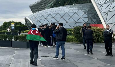 “Qarabağ”ın Bakıya dönüşündən maraqlı anlar -