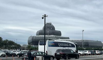 “Qarabağ”ın Bakıya dönüşündən maraqlı anlar -