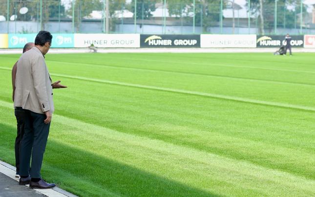 Ehiram Quliyev getdi, baxdı, yoxladı: Bura komandanın ixtiyarına nə vaxt veriləcək? - FOTOLAR