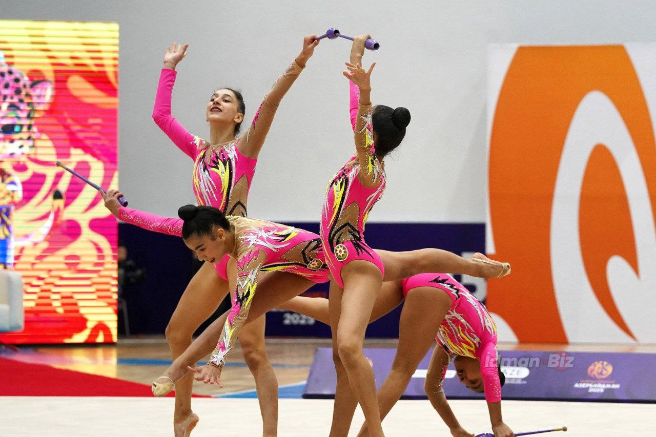 Azərbaycan gimnastları komanda hesabında üçüncü oldu