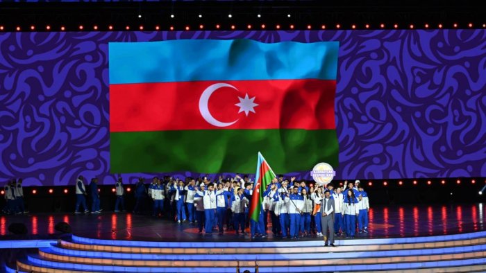 Gəncədə MDB Oyunlarının bağlanış mərasimindən MARAQLI VİDEO