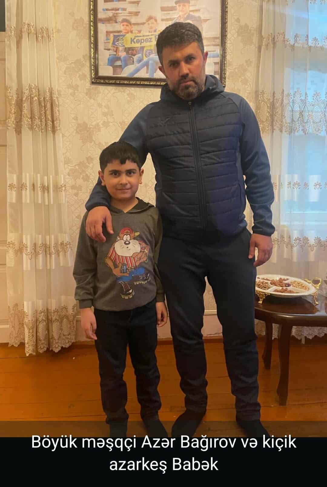 Dünəndən bəri Azərbaycana səs salan həmin o Babəkin FOTOsu