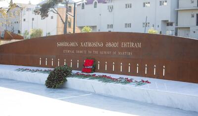 “Kəpəz” Gəncə Memorial Kompleksini ziyarət etdi -
