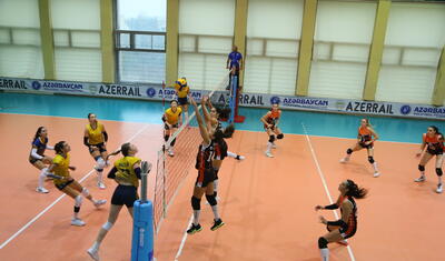 “DH Volley” komandası “Azerrail” üzərində qələbə qazanıb