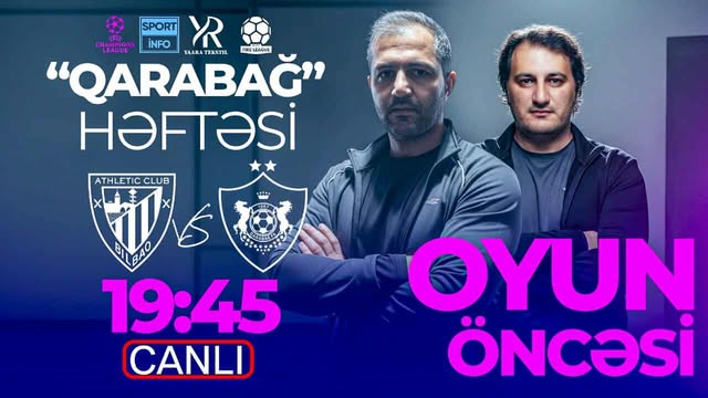 “Atletik”lə matçdan öncə “Qarabağ”da vəziyyət neçədir? - “Sportinfo TV”də CANLI YAYIM