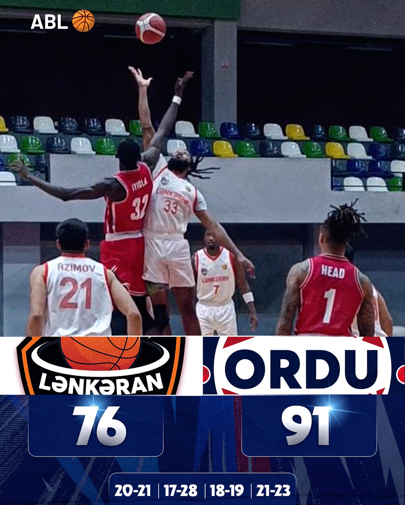 “Ordu" "Lənkəran"ı üstələdi