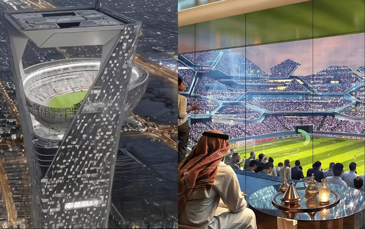 350 metr yüksəkdə stadion tikəcəklər - Dünya çempionatına görə