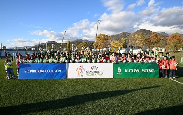 Respublikanın bu rayonunda kütləvi futbol festivalı keçirildi