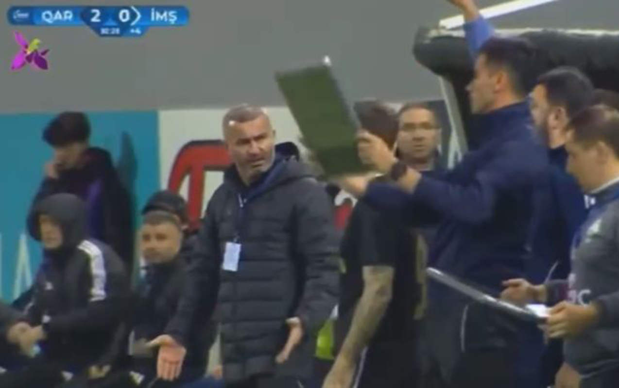 Qurban Qurbanov bu dəfə kimə əsəbiləşdi? - OLAYın VİDEOsu