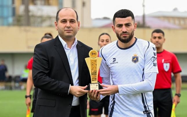 “Xankəndi”nin hücumçusu “Ayın qolu”nun qalibi oldu