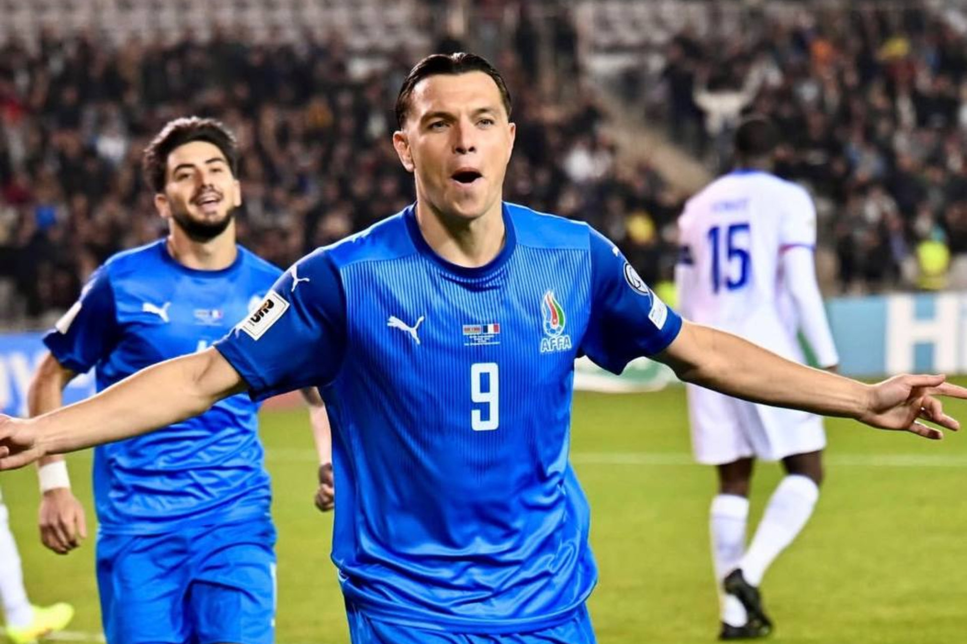 Altınci qolu Fransaya vurdu, millimizin ən yaxşısı seçildi