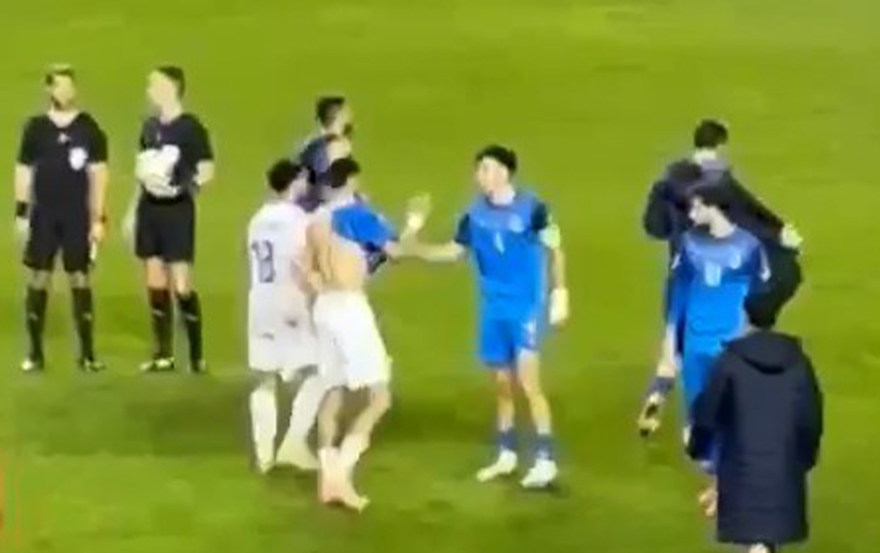 Utanmasan, istəməyə nə var ki... Millinin futbolçularının bu hərəkəti qıcıq doğurdu - VİDEO