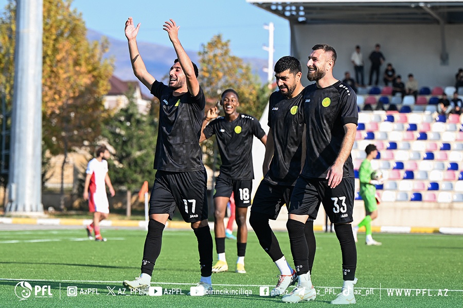 “Cəbrayıl”dan 7:0, “Mingəçevir”dən 3:0, “Zaqatala”dan 1:0