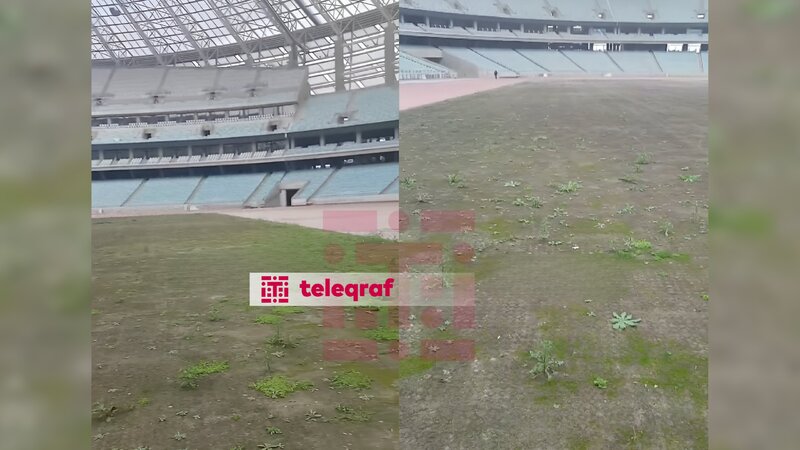 Azərbaycanın ən böyük stadionu problem içində - Nə vaxt düzələcək?