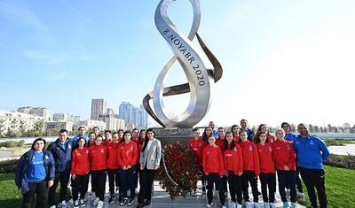 Millimizin qızları Zəfər Muzeyini ziyarət etdi -