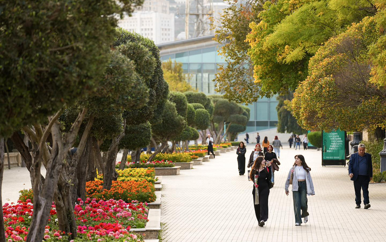 Noyabrın 23-də gözlənilən hava şəraiti - 21° isti olacaq