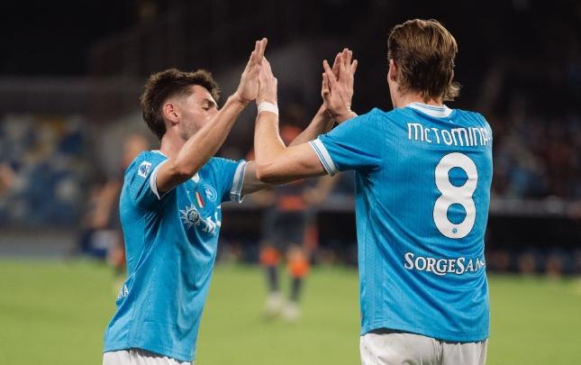 “Qarabağ”la oyundan öncə qələbə qazandılar - “Napoli”dən VİDEO