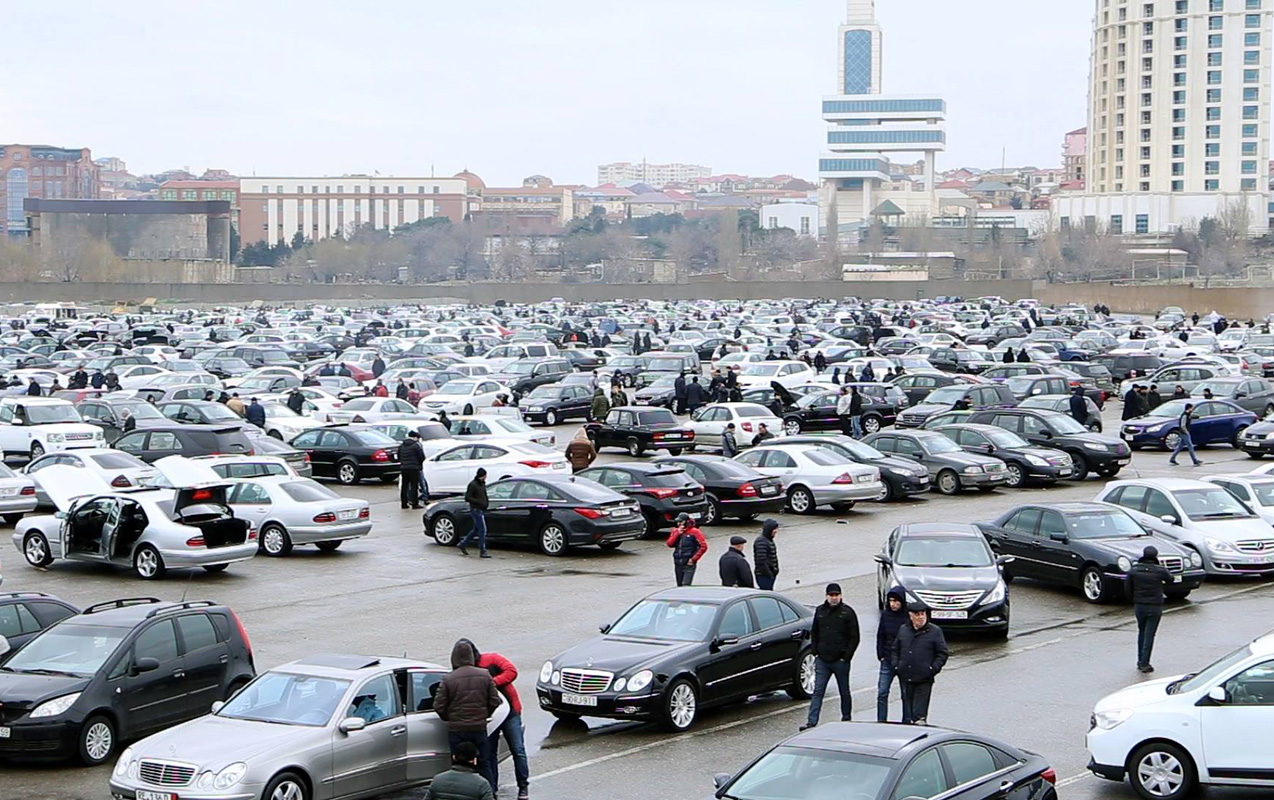 Bakıdakı maşın bazarı Ağdama köçürüləcək