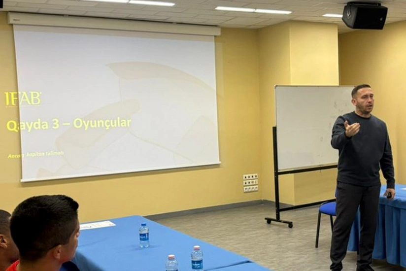 "Araz-Naxçıvan"ın əsas komandası üçün hakimlik məsələləri ilə bağlı seminar təşkil olundu