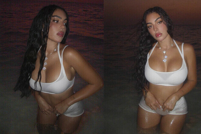 Məşhur hücumçunun sevgilisi idman zalından paylaşım etdi - FOTO