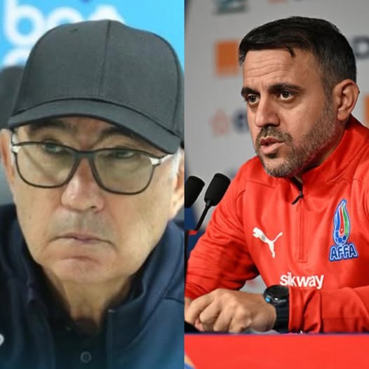 Millinin baş məşqçisi Kurban Berdiyevin cavabını verdi - VİDEO