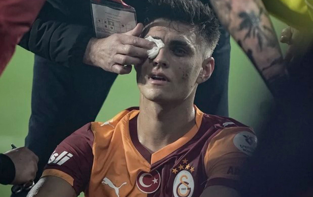“Qalatasaray”lı futbolçuya alışqan atan azarkeş saxlanıldı