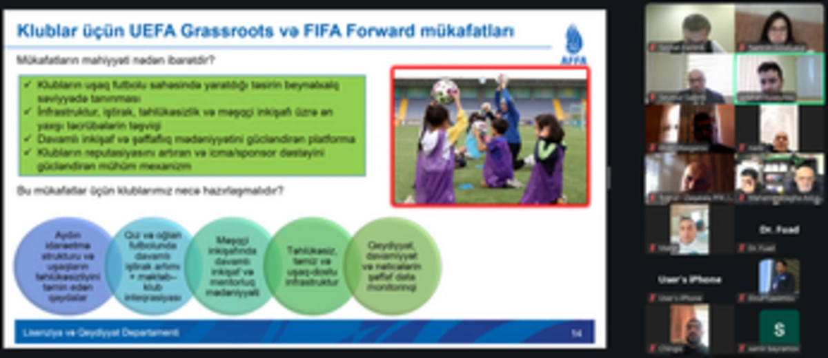 AFFA I Liqa klubları ilə onlayn toplantı keçirdi