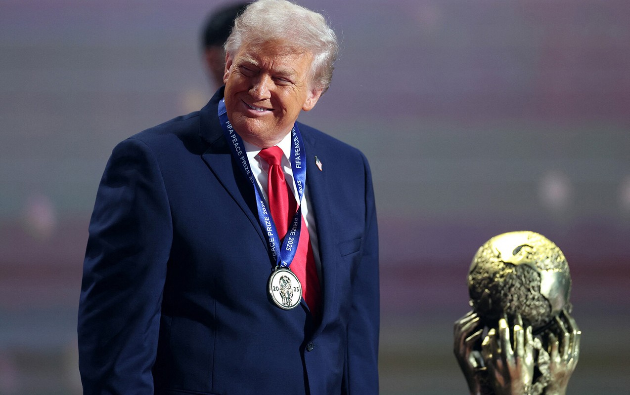 FIFA Sülh Mükafatını Trampa verdilər - Püşkatma zamanı