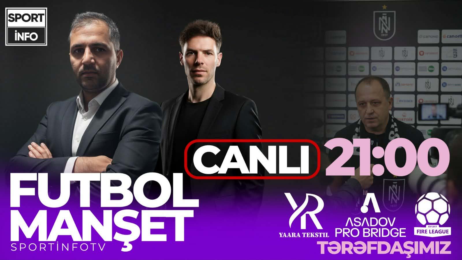 Yuri Vernidub "Neftçi"də nələri dəyişəcək? - “Sportinfo” TV”də CANLI YAYIM