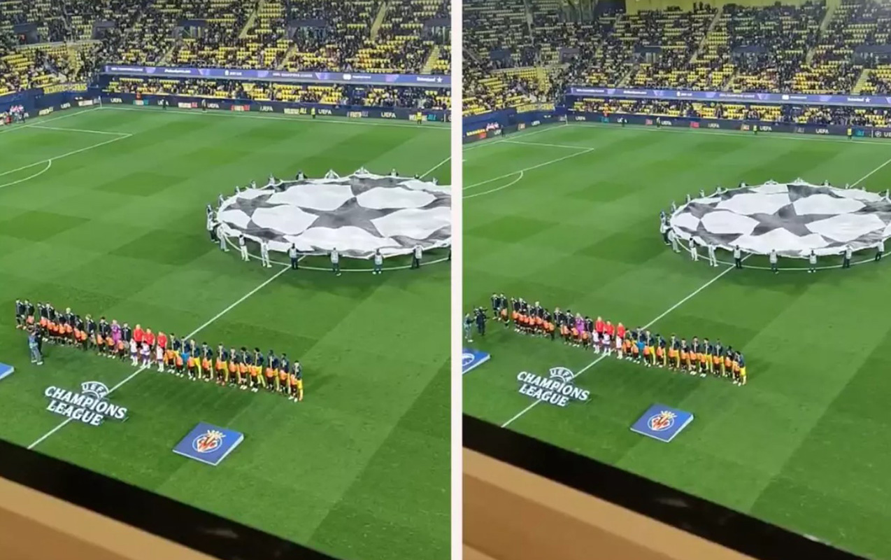 Çempionlar Liqasında gözlənilməz hadisə baş verdi, başqa himn səsləndi - VİDEO