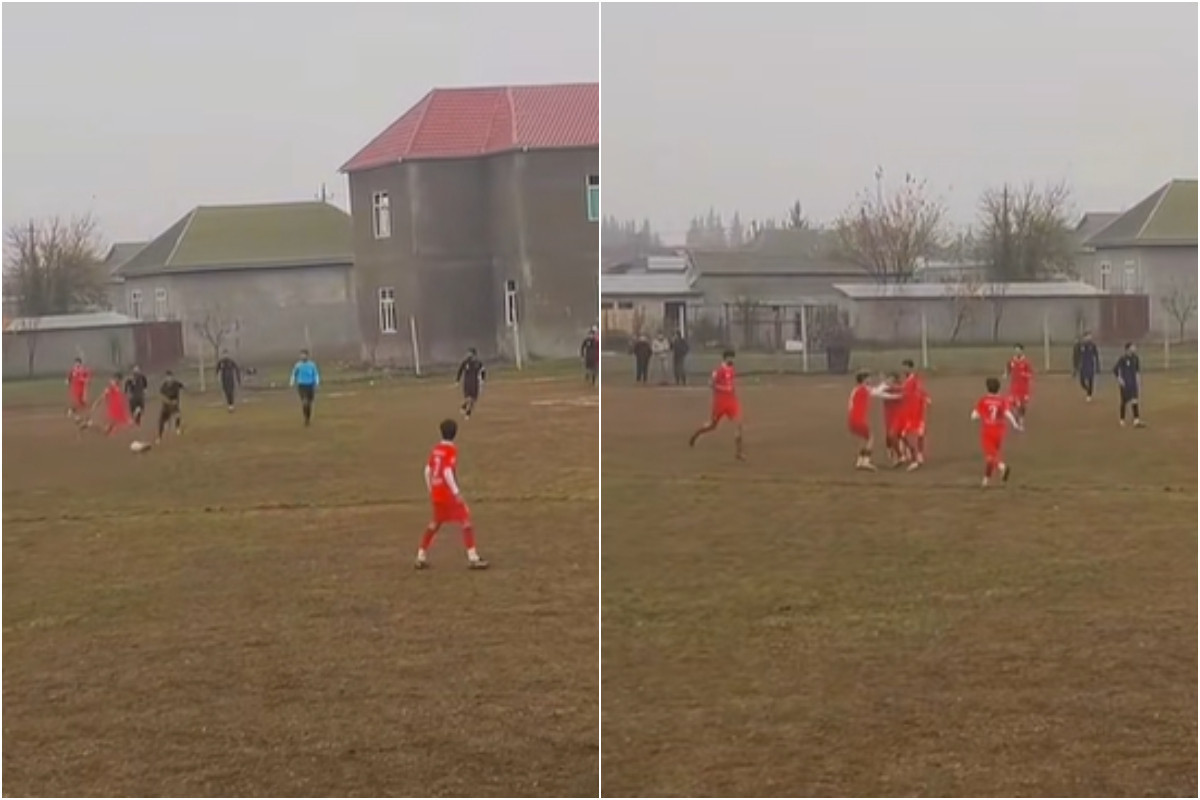 Bu da “Lənkəran”lı oyunçunun 30 metrdən vurduğu möhtəşəm qol - VİDEO