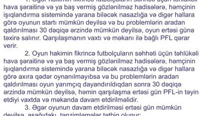 PFL klublardan qorxdu və öz Əsasnaməsini “çeynədi” -