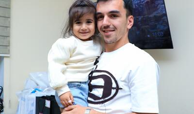 “Sabah”ın oyunçuları uşaq sığınacağına getdi -