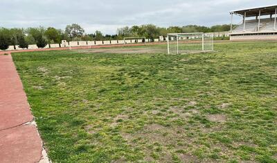 Azərbaycan çempionatında komandası olan rayonun stadionu qara gündə...