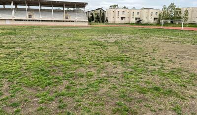 Azərbaycan çempionatında komandası olan rayonun stadionu qara gündə...